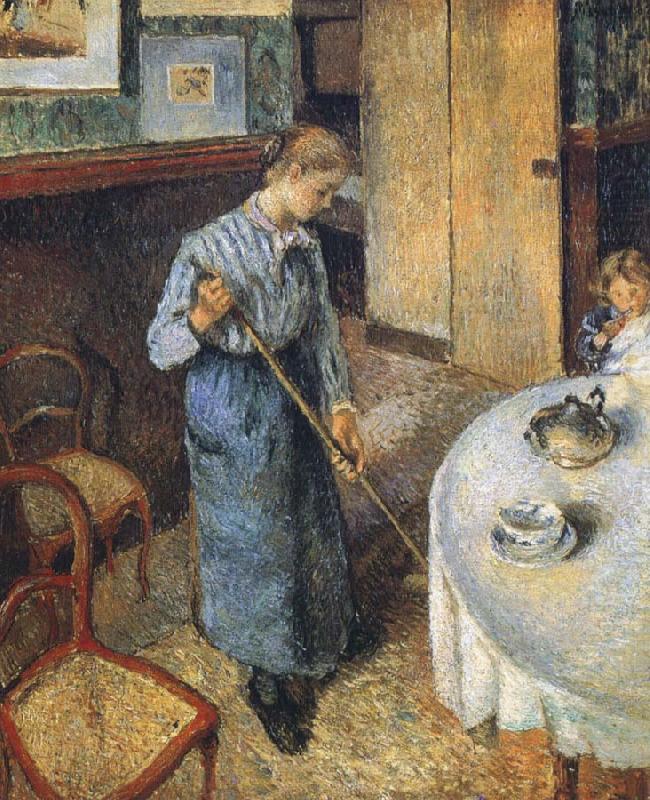 Rural small maids, Camille Pissarro